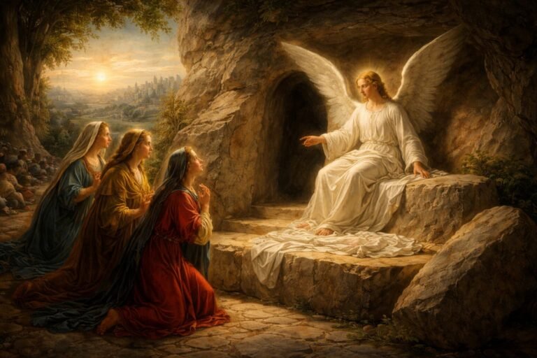 The women at the empty tomb